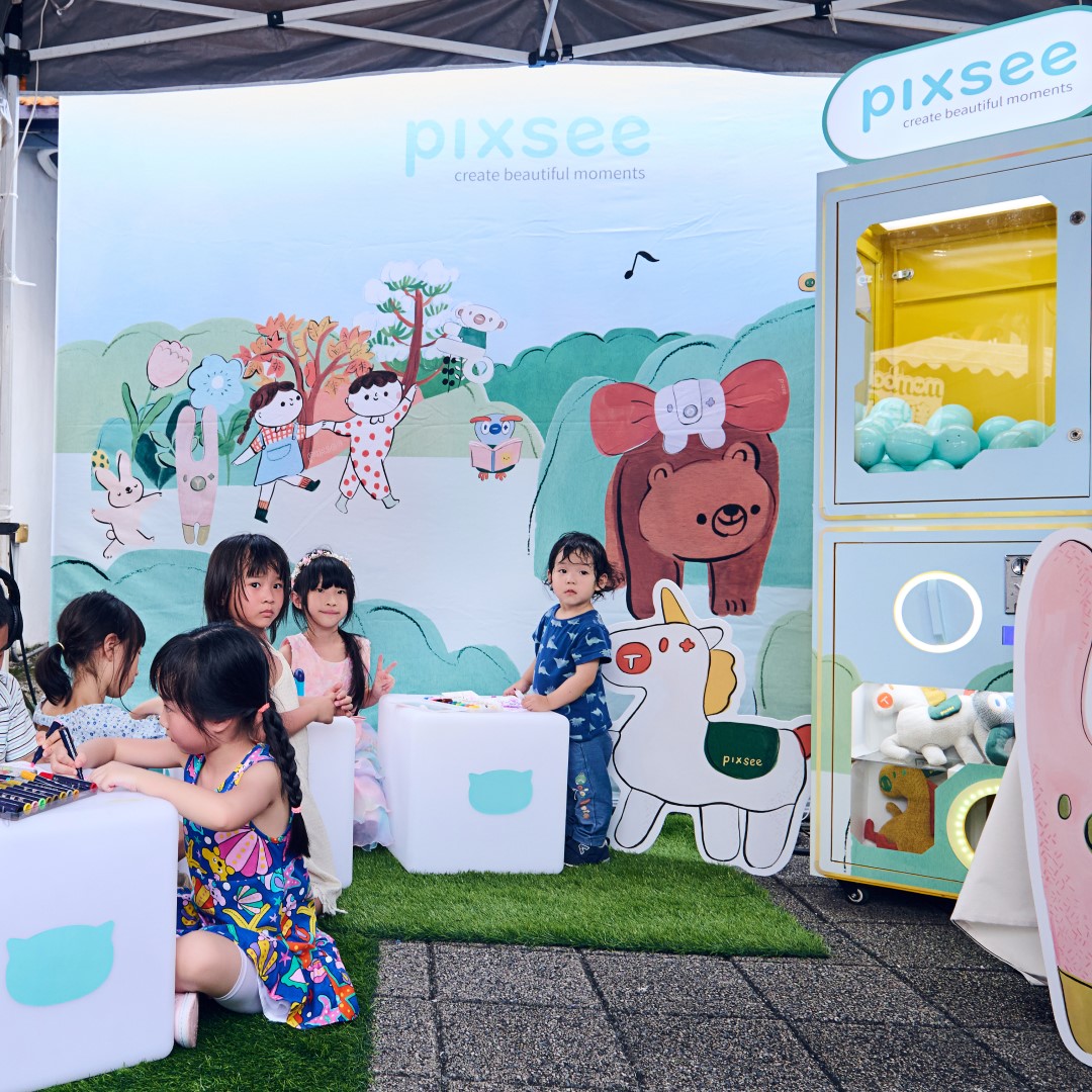 Pixsee在媽媽寶寶mombaby親子風格市集可愛發威！點亮故事魔法，給孩子優質的陪伴