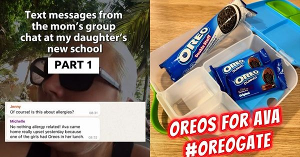你知道「OREOGATE」事件嗎？群組內要求其他家長帶便當不能有OREO，只因一位媽媽心疼女兒會難過......