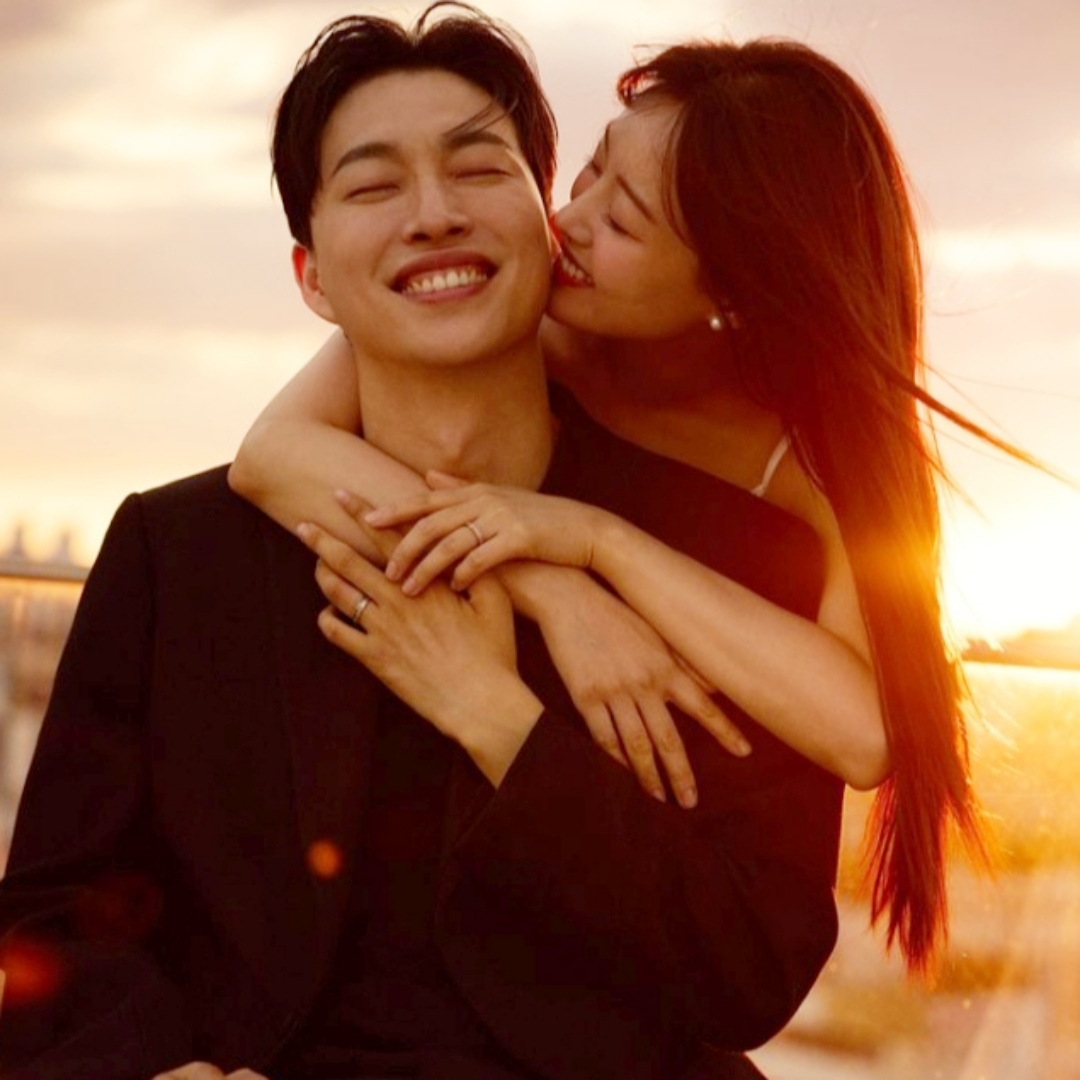 宋枝恩和朴偉的愛情故事！帶你看他們從認愛到結婚，網友都愛他們的正向大方