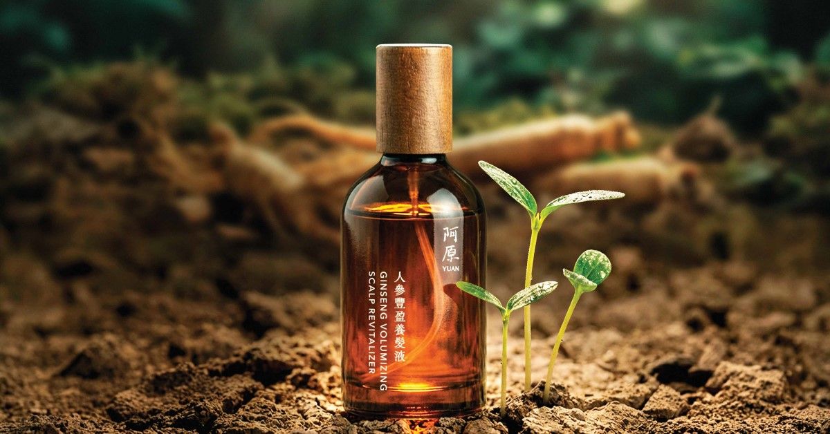 阿原人參豐盈養髮液 ，將養土之道延伸至頭皮養護！