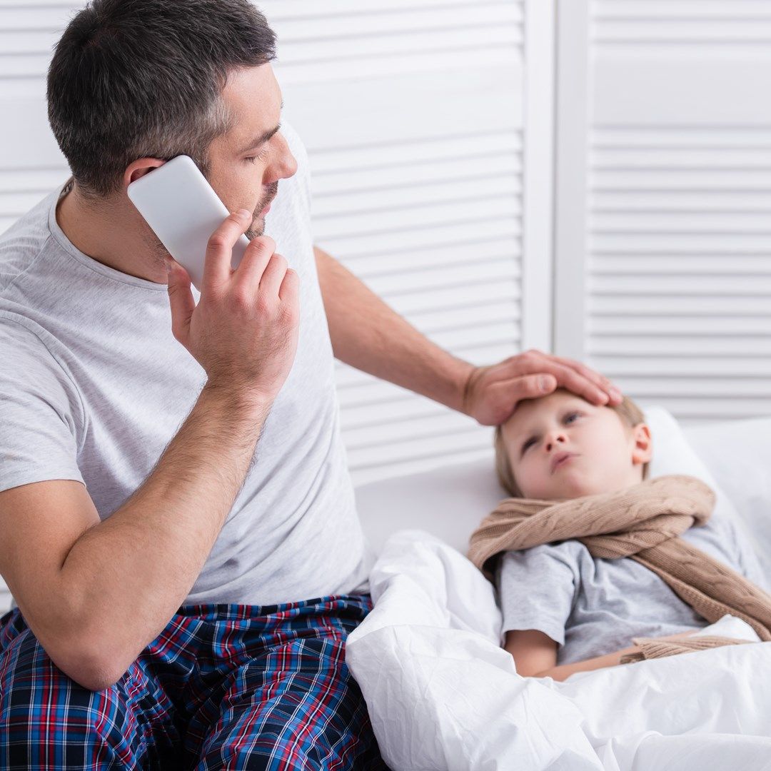 【全職爸爸育兒誌】照顧生病小孩，父母心情不能放鬆，連表情淡然也不行