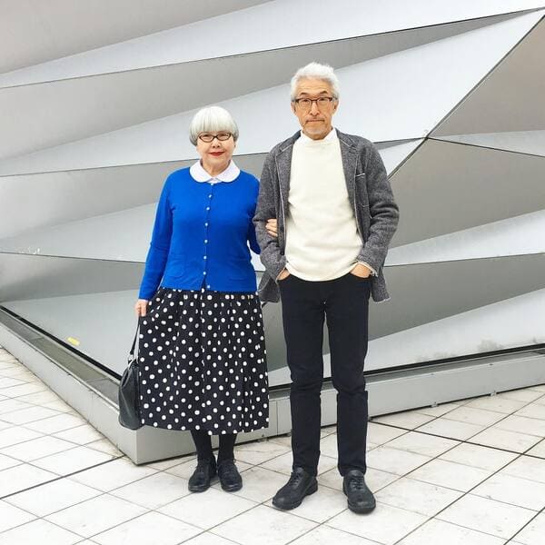 最佳「搭」檔！他們結婚 40 年仍熱戀如初：從日本穿搭紅人 IG 看夫妻相處之道