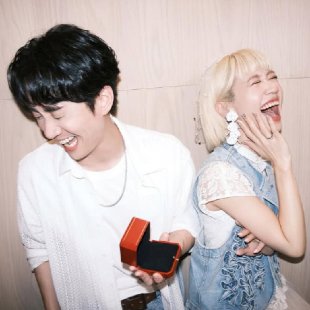 Lulu與陳漢典閃電宣布喜訊！消息一出震驚大眾，兩人特別強調，並非節目企劃