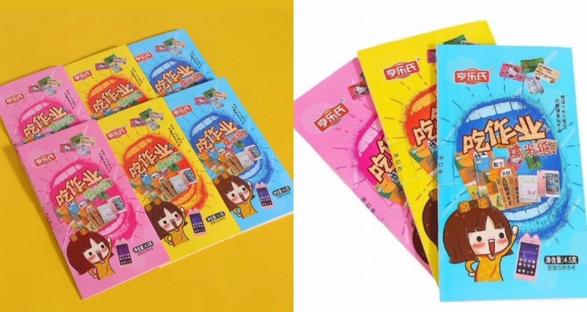 「可食用課本」開學季爆紅！課本、作業變零食能放心吃嗎？家長憂食品安全與錯誤紓壓觀念