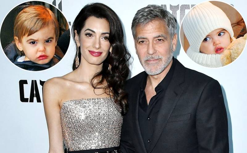 george clooney wife and kids        <h3 class=