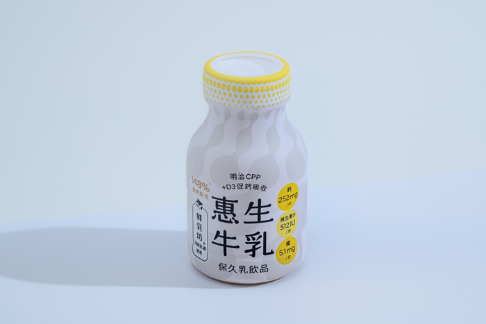 惠生牛乳上市！當營養遇上美學，讓全家都愛喝的「健康日常」