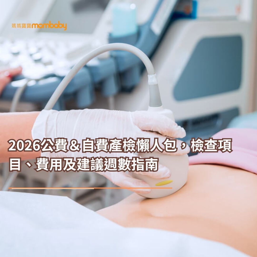 2026公費＆自費產檢懶人包，檢查項目、費用及建議週數指南