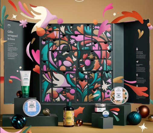 THE BODY SHOP聖誕登場暖心回饋！璀璨倒數月曆與聖誕限定驚喜，共譜冬日最公益的節慶回饋