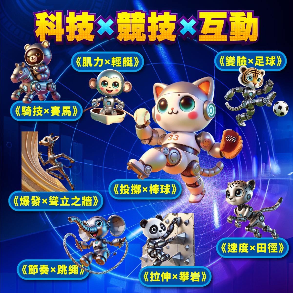 全家動起來！生成式AI結合極限運動，國立臺灣科學教育博物館12/27熱血登場