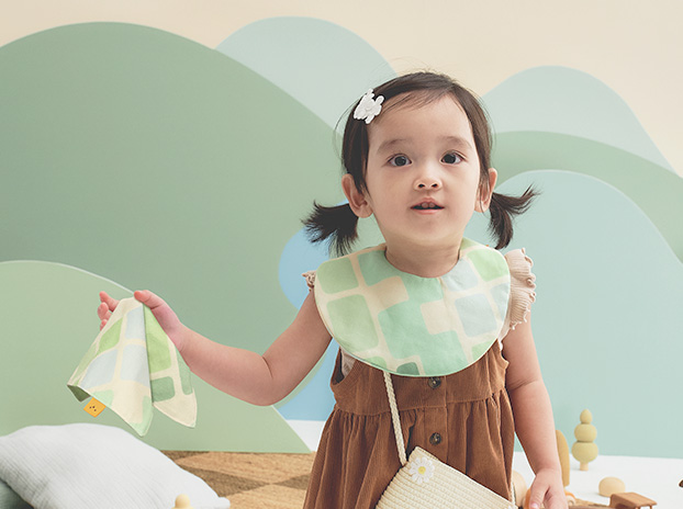 新手爸媽最愛 MIT 口水巾！Runny Yolk 朗尼幼克新品體驗-2
