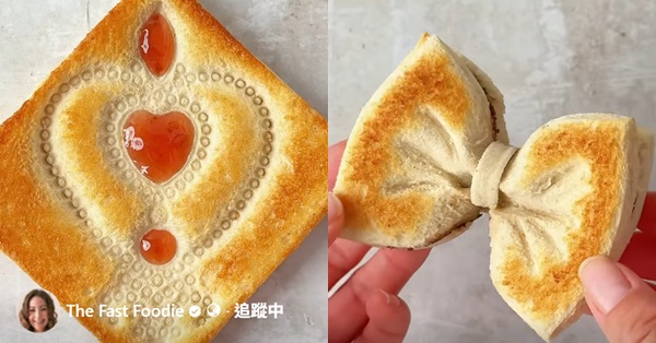 我家也有咖啡廳！小女孩會超愛的6種花式吐司做法，聰明媽媽快學起來