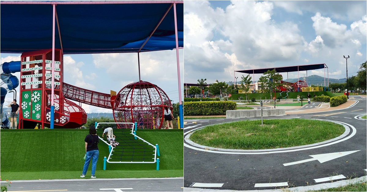 【特公盟專欄】彰化社頭公園，首座聖誕襪主題遊戲場