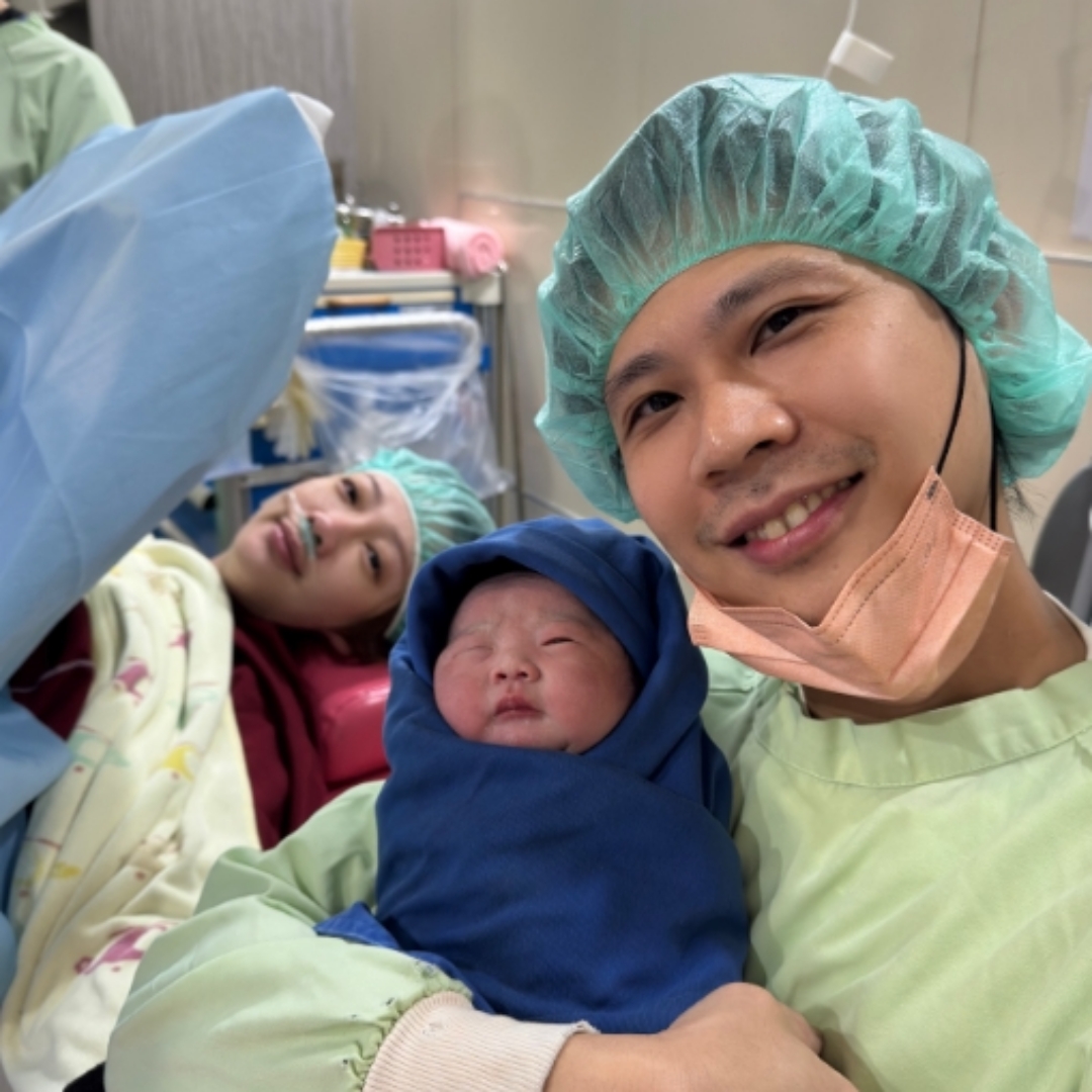 玉兔平安生下二寶！克服孕期考驗，感謝老公包辦家事