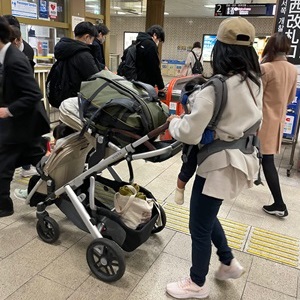 【推車帶你去旅行】親子出國輕鬆有感！雙人戰車+小推車讓旅行更省力