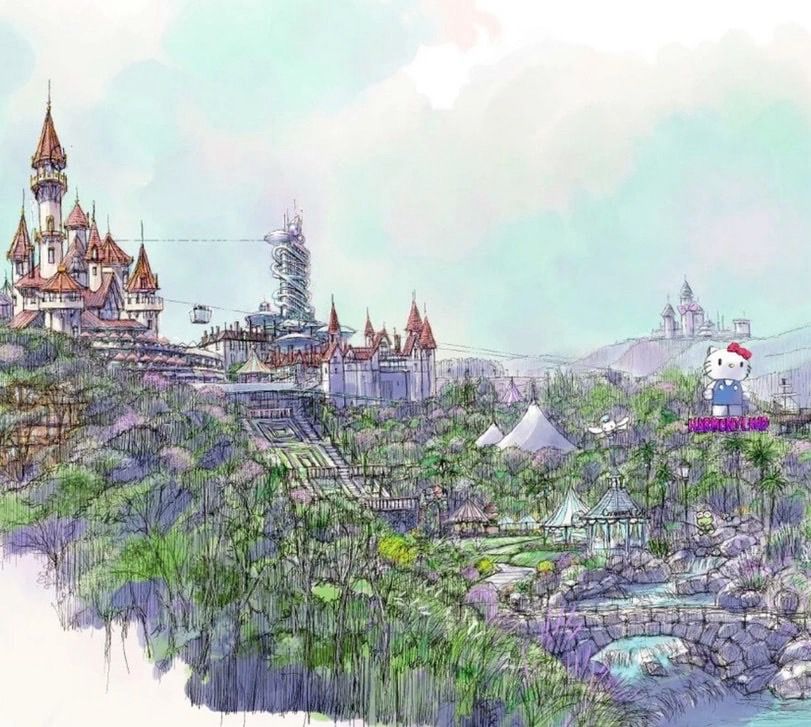 日本隱藏Hello Kitty樂園大升級！媽媽女兒童心天堂「天空之城」即將啟動 ，親子旅遊必去一波