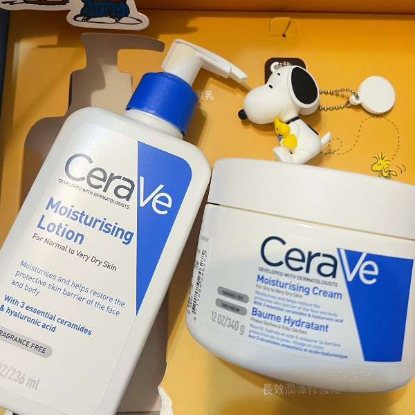 冬季養膚神隊友！CeraVe適樂膚聯名可愛爆擊的史奴比，為冬日肌膚補水，呵護泛紅脫屑皮膚問題