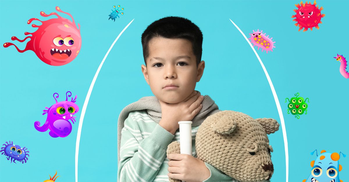 孩子喉嚨痛狂發燒，吃抗生素好得快？兒科醫師：高達八成是病毒引起，吃錯更傷身！