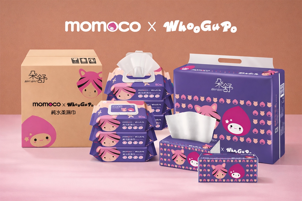 《虎姑婆和他的朋友》攜手momo購物推出聯名生活用品