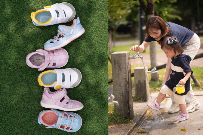 夏天帶孩子玩水玩沙，小腳丫得顧好！媽咪部落客大推日本IFME水涼鞋