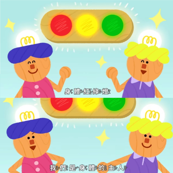 身體紅綠燈學習單-熟人性侵比例高達九成！「身體紅綠燈」引導學齡前兒童建立身體安全防線