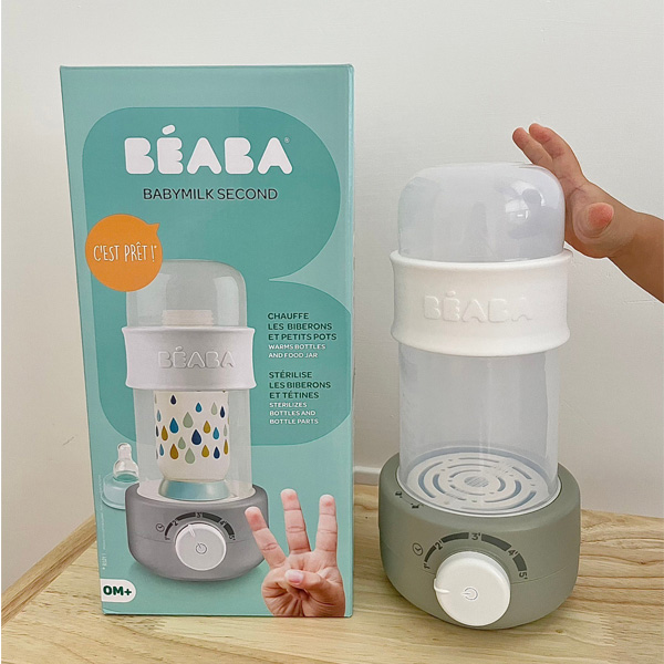 溫奶、消毒一機搞定！「BÉABA多功能奶瓶消毒溫奶器」顛覆你對育兒家電的想像