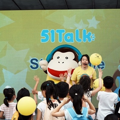 2023 mombaby風格市集最受歡迎攤位：51Talk線上英文平台，讓孩子快樂學英文！