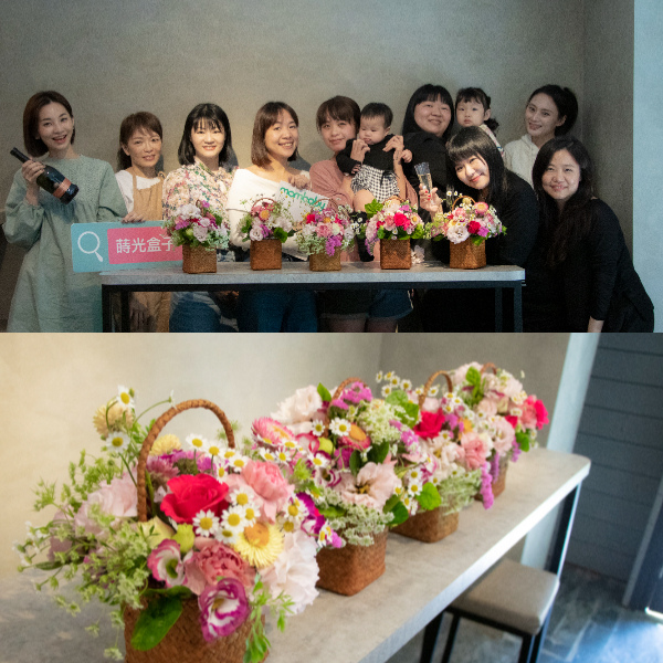媽媽小聚春日手作花藝 精采花絮