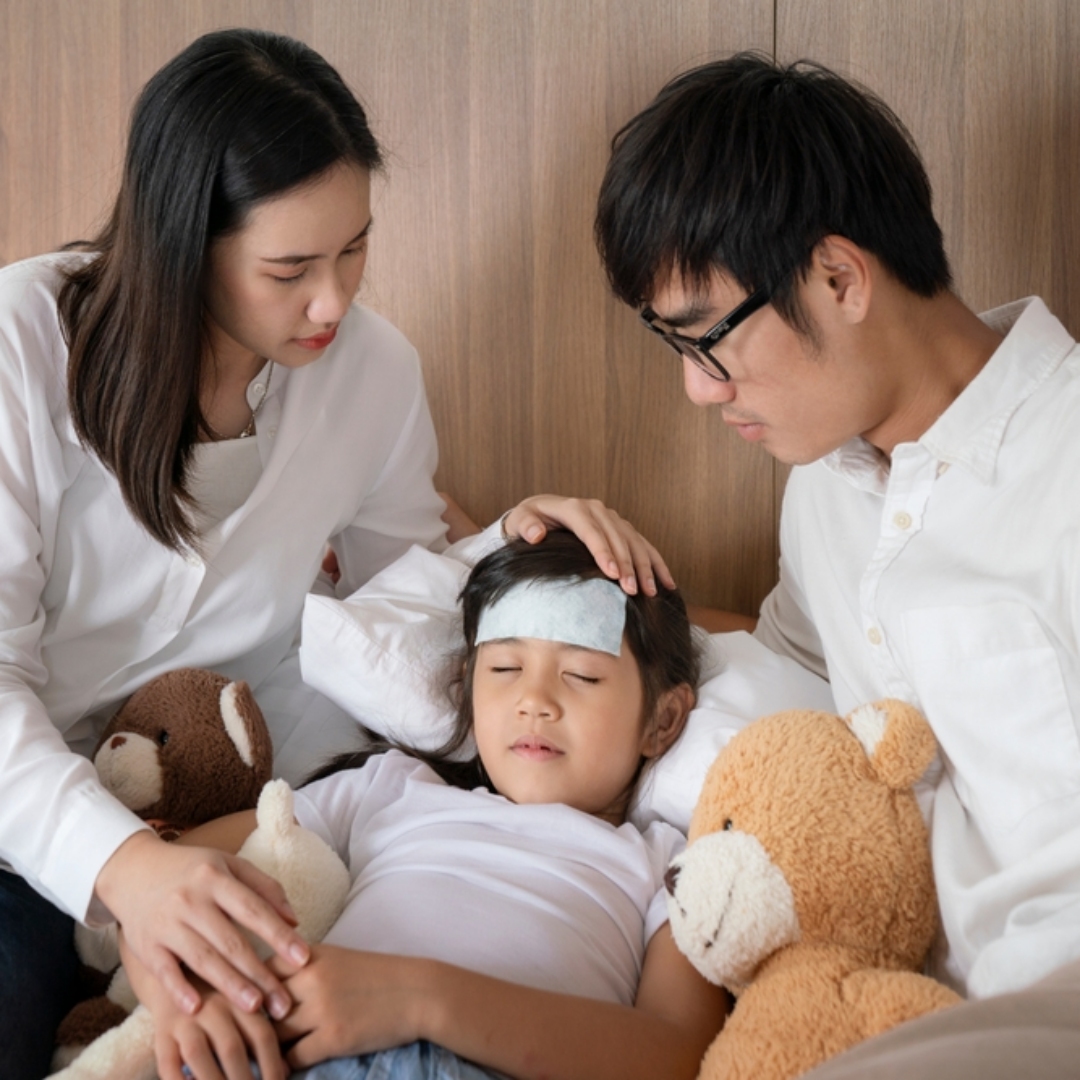 退燒不代表就安全！男童B型流感退燒後第6天呼吸困難，送加護病房，「先病毒再細菌」致命模式