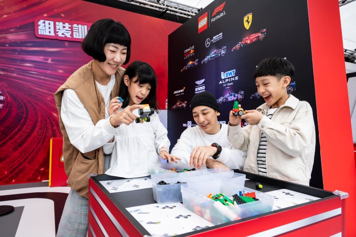 賽車迷、樂高迷一起注意！《樂高® FORMULA 1®飆速「拼」戰》賽車手訓練基地熱血開跑，兒童節來踩點還有滿額贈禮