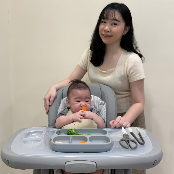 副食品寶寶，家中必備食物剪刀！首選MOTHER-K食物剪刀組，鋯陶瓷刀片衛生安全又好剪