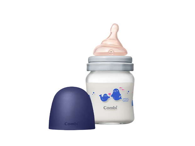 【Combi 】真實含乳寬口玻璃奶瓶＋安撫奶嘴體驗組-3