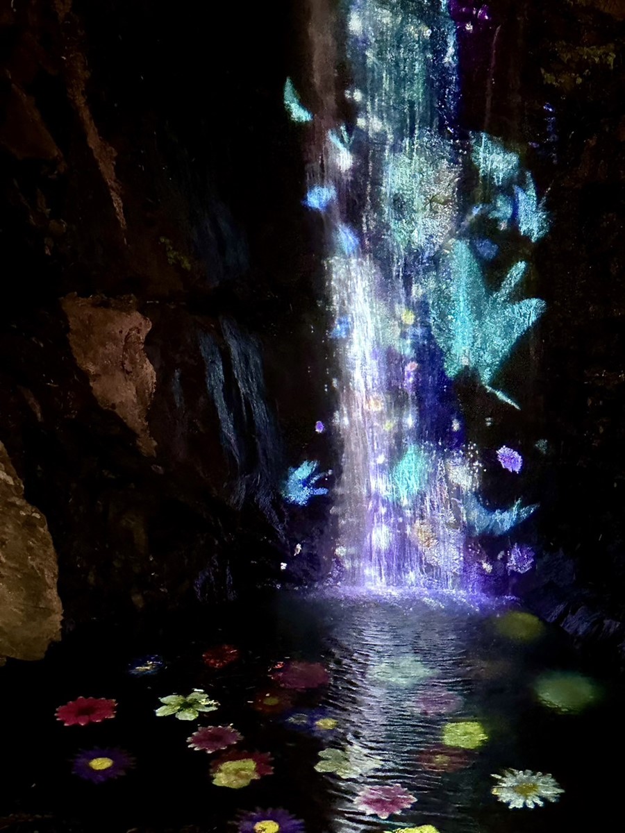 全台唯一「瀑布光影展」重磅回歸！屏東大津幻境開燈，門票100元送發光獨角獸頭飾、親子必拍打卡點