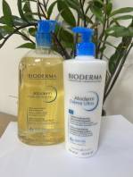 BIODERMA 舒益輕沐浴油+舒益B3彈潤修護輕乳霜