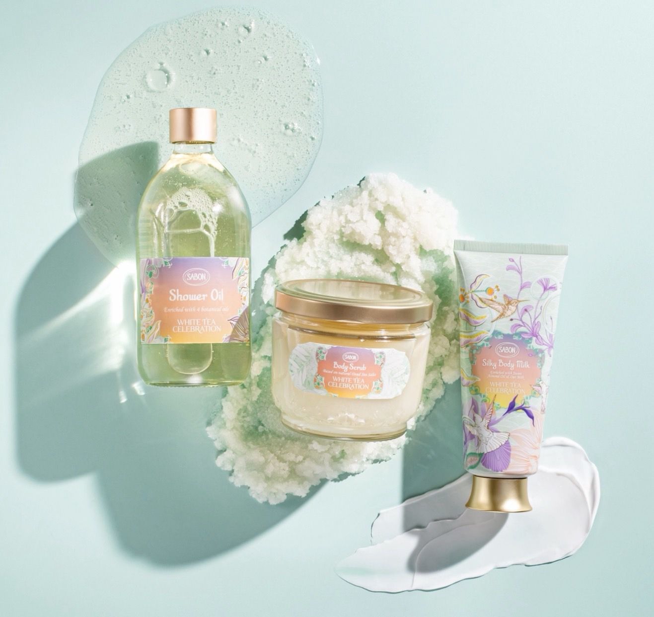 SABON白茶春光限定版系列