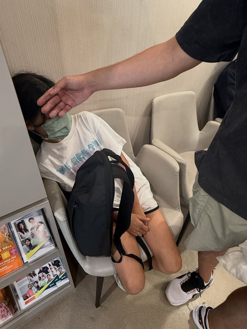 立威廉女兒被同學傳染A流發燒一周,整個病懨懨。