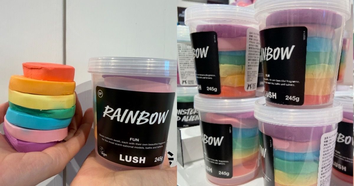 lush|彩虹奇趣泡泡皂