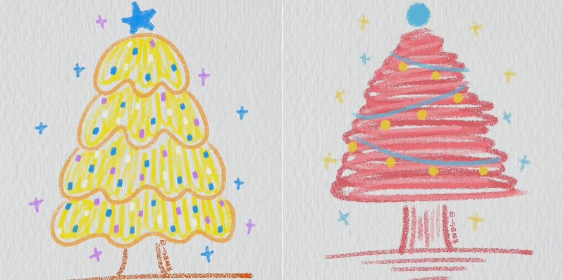 聖誕節|耶誕節|聖誕樹|畫畫|DIY|手做|爸媽|家長|父母|孩子|親子手做