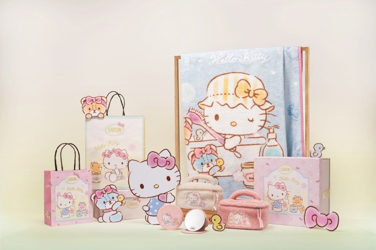 Hello Kitty聯名Sabon|周年慶