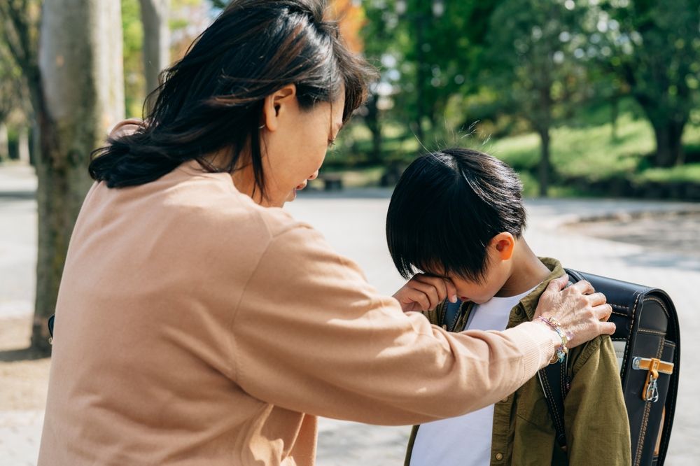 孩子受到不公平的對待