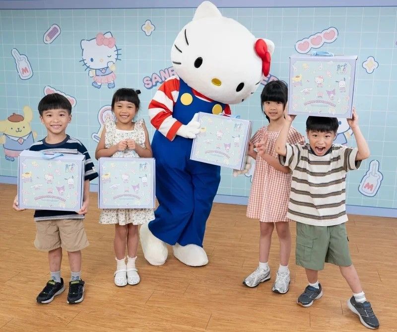 新北市幼兒園畢業季畢業禮物Hello Kitty聯名