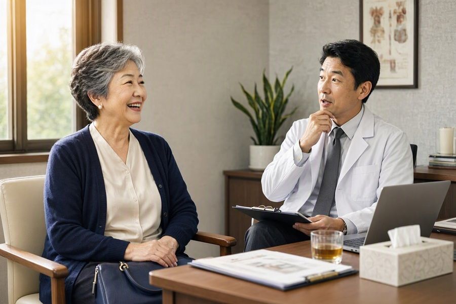 老公過世,60旬婦女憂鬱症竟康復了。