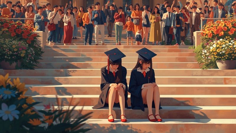 大學畢業典禮，很希望媽媽能來陪我，但她卻已經不在......
