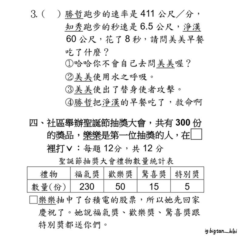 小學|小學生|考卷|考試|數學|老師|愚人節|兒童節|惡搞|搞笑