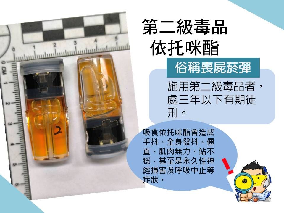 中警大甲分局喪屍菸彈