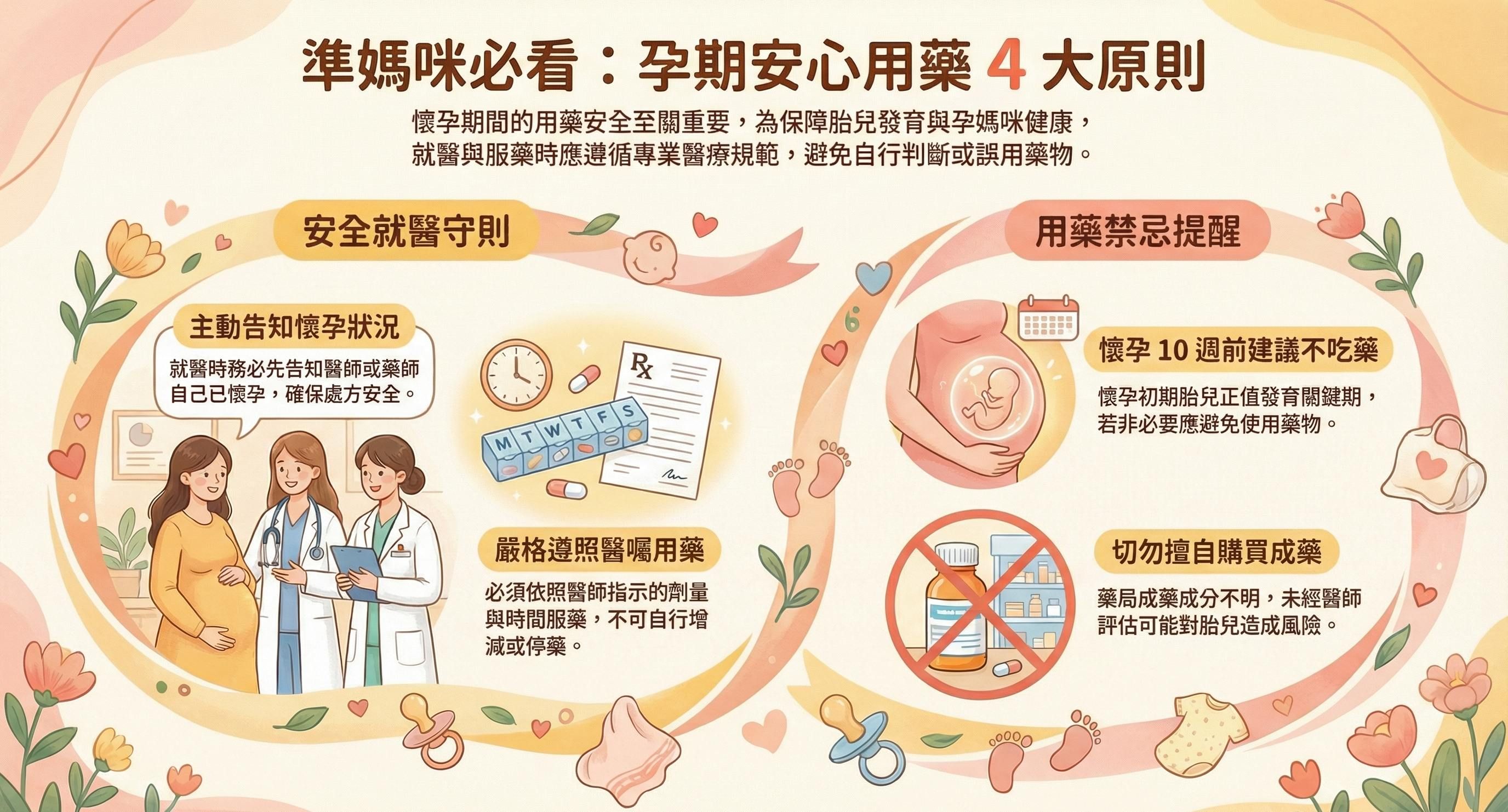 懷孕感冒喉嚨痛可以吃藥嗎