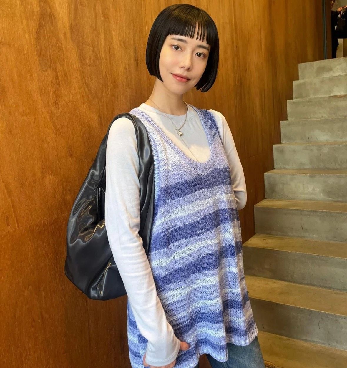 小S|一刀切黑短髮