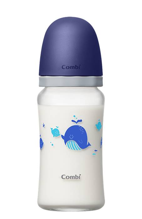 Combi真實含乳寬口玻璃奶瓶
