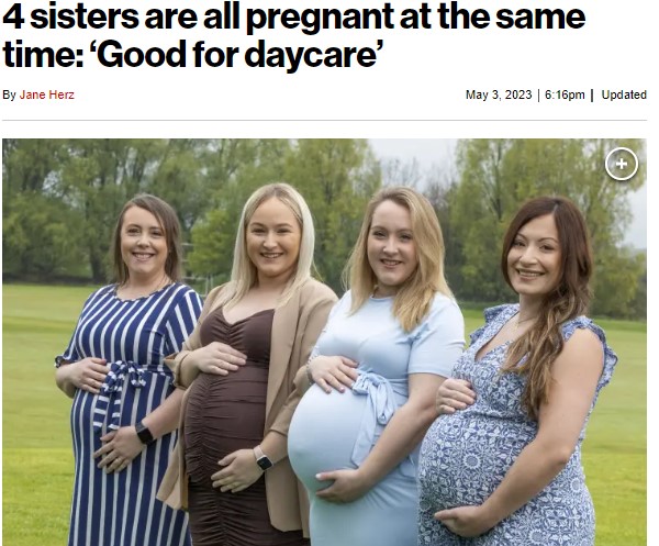 四姊妹懷孕|懷孕會傳染嗎