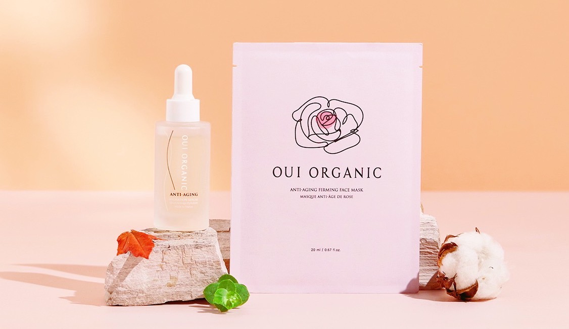 Oui Organic玫瑰精萃煥顏保濕面膜