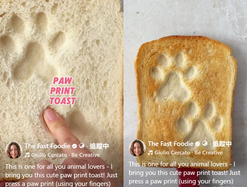 吐司|花式吐司|早餐|點心|女孩|女兒|媽媽|手做|DIY|步驟